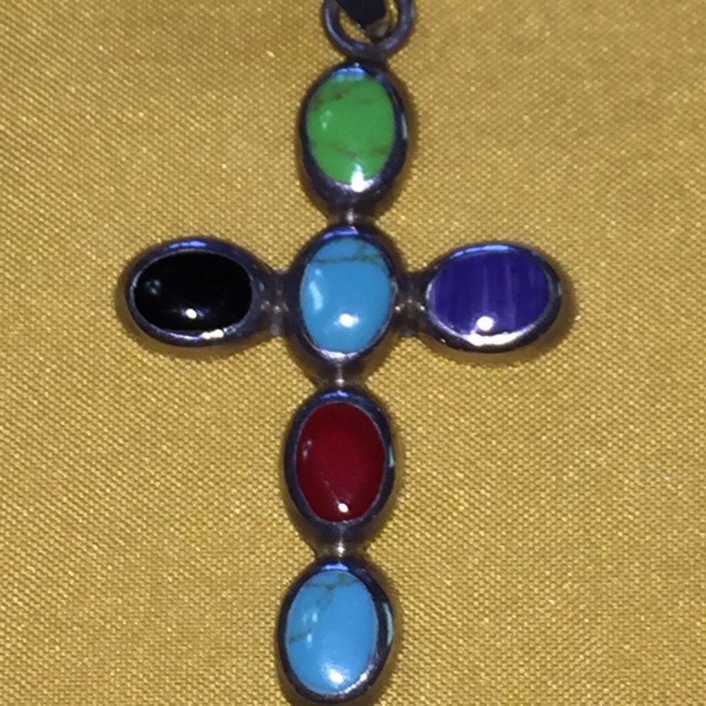 Sterling cross pendant